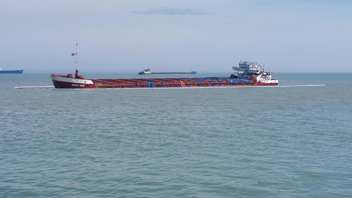 M/V Gulf Rio Enkazının Çıkarılması, Samsun